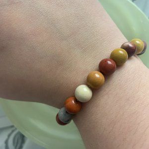Mookaite jasper bracelet